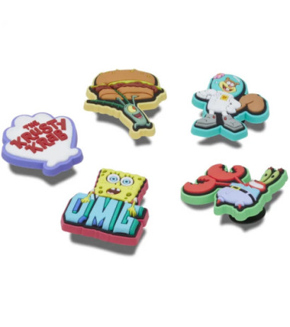 Crocs Jibbitz™ Spongebob 5-Pack 10010012 (CR366-a) aksesuaras