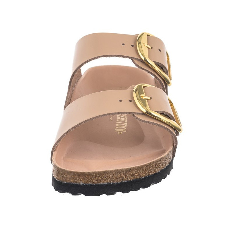 Birkenstock Arizona Big Buckle High-Shine New Beige 1026553 (BK239-b) Sieviešu apavi/Flip Flops