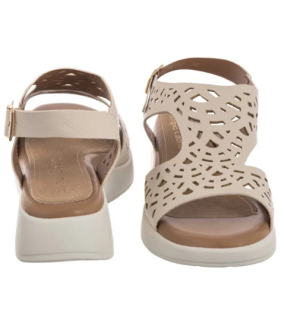 Sergio Leone Beżowe SK 850 (SL575-a) sandalai