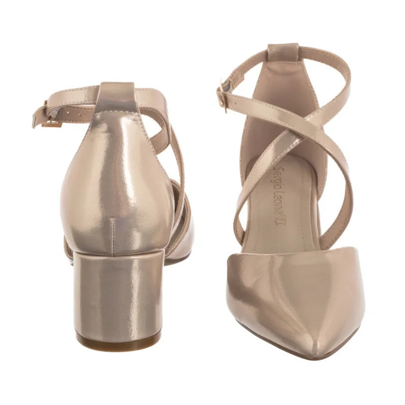 Sergio Leone Złote Satynowe SK 830 (SL578-a) kingad