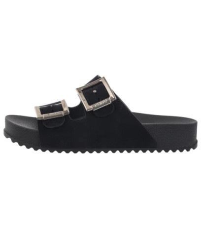 Zaxy Partner New AD RR285028/BH396 Czarny Welur (ZA199-a) Sieviešu apavi/Flip Flops