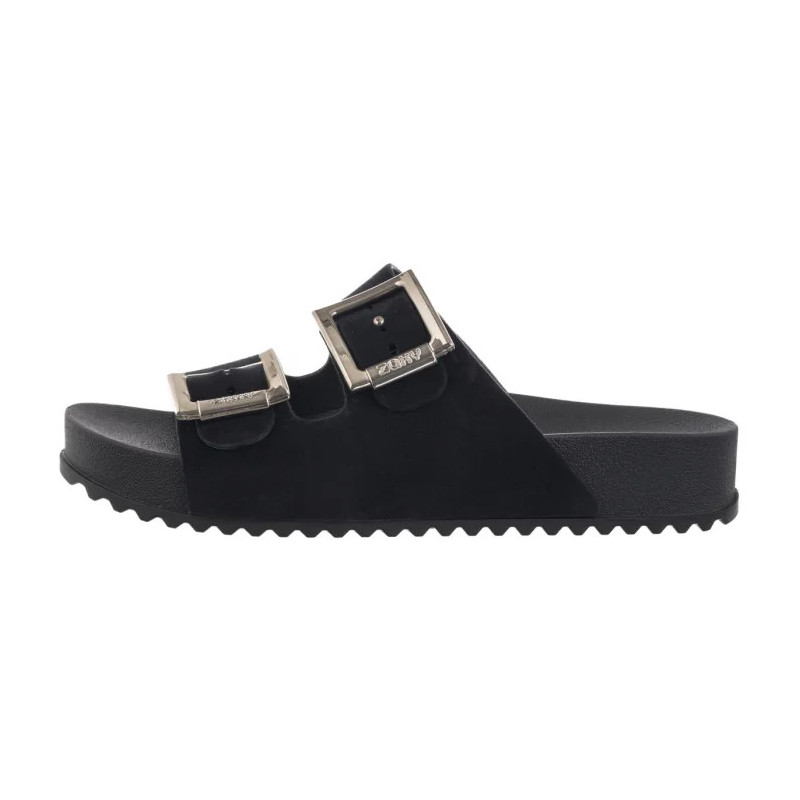 Zaxy Partner New AD RR285028/BH396 Czarny Welur (ZA199-a) Women's Shoes/Flip Flops