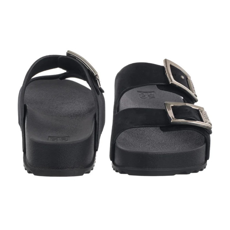 Zaxy Partner New AD RR285028/BH396 Czarny Welur (ZA199-a) Women's Shoes/Flip Flops