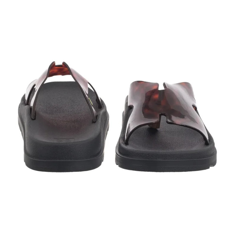 Zaxy Daily New AD RR285022/BH626 Czarny/Leopard (ZA200-a) Women's Shoes/Flip Flops