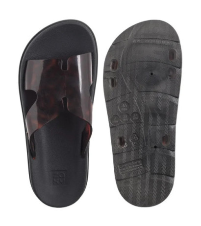 Zaxy Daily New AD RR285022/BH626 Czarny/Leopard (ZA200-a) Moteriški batai/šlepetės