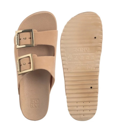 Zaxy Partner New AD RR285027/BG970 Beż Welur (ZA199-b) Naiste kingad/klappide klapid