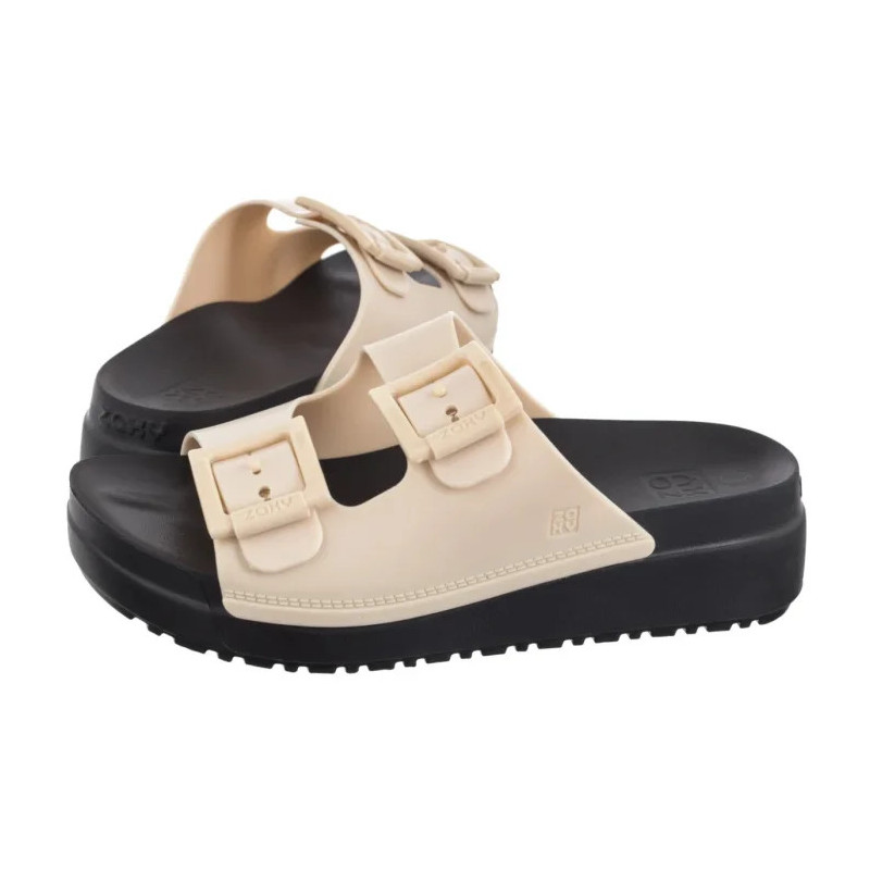 Zaxy Partner High AD RR285035/BG771 Biały/Czarny (ZA202-a) Sieviešu apavi/Flip Flops