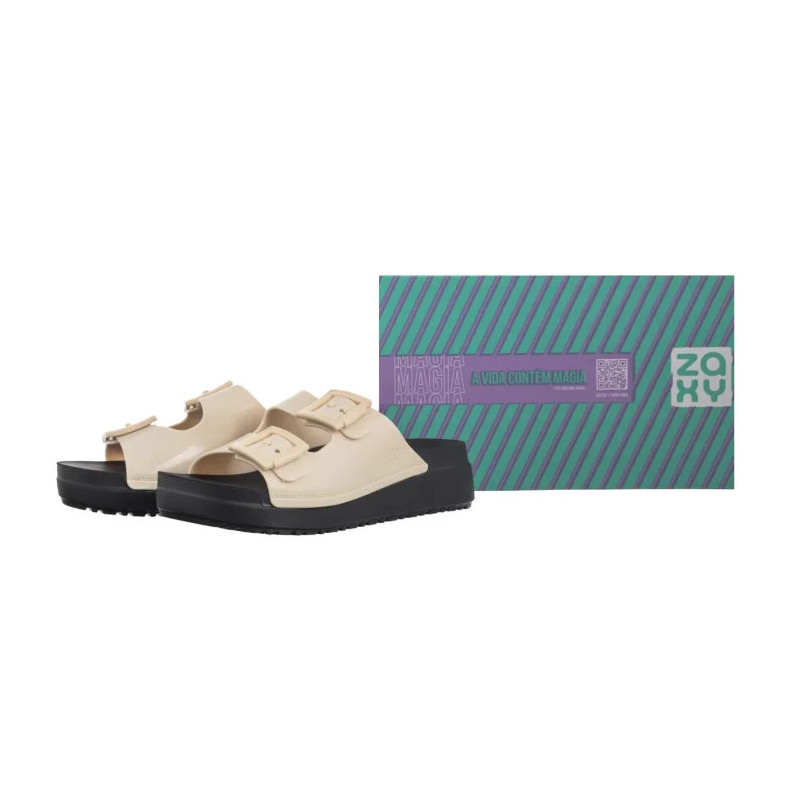 Zaxy Partner High AD RR285035/BG771 Biały/Czarny (ZA202-a) Sieviešu apavi/Flip Flops