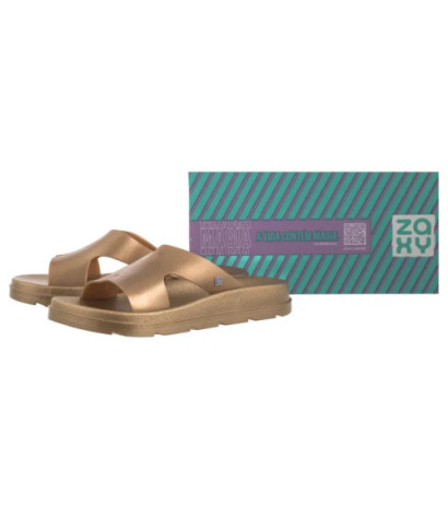 Zaxy Daily New AD RR285024/BH636 Złoty (ZA200-b) Women's Shoes/Flip Flops