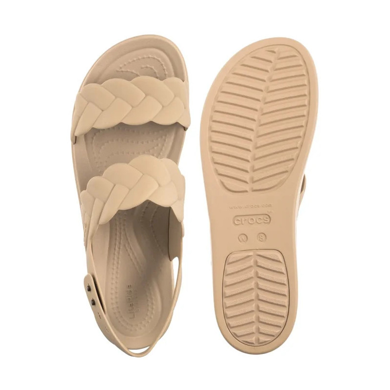 Crocs Brooklyn Woven Upper Lw Chai 209977-212 (CR383-a) shoes