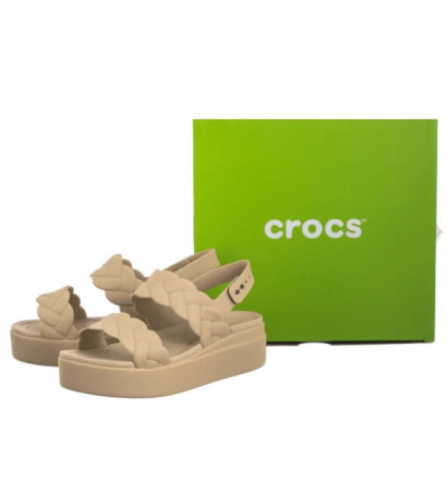Crocs Brooklyn Woven Upper Lw Chai 209977-212 (CR383-a) kurpes