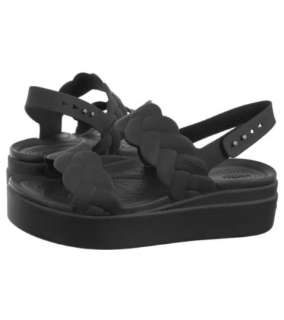 Crocs Brooklyn Woven Upper Lw Black/Black 209977-060 (CR383-b) kingad