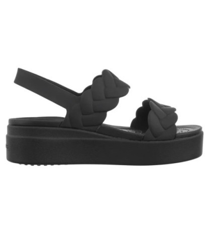 Crocs Brooklyn Woven Upper Lw Black/Black 209977-060 (CR383-b) bateliai