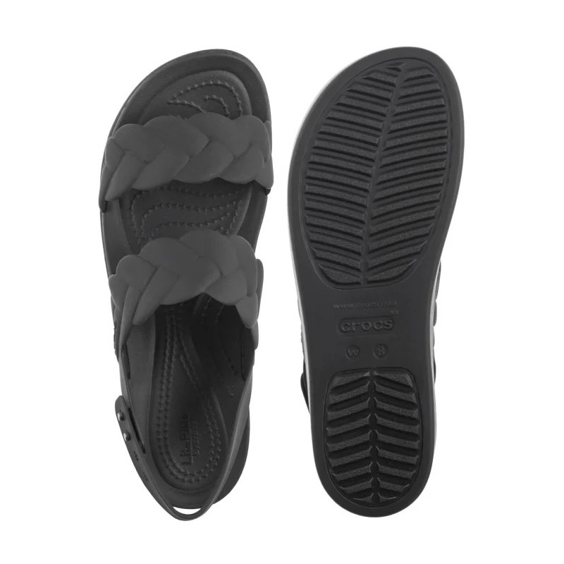 Crocs Brooklyn Woven Upper Lw Black/Black 209977-060 (CR383-b) kurpes