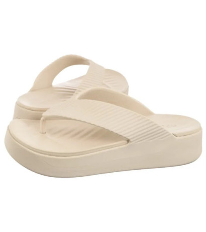 Crocs Getaway Groove Platform Flip Sandstone 210700-0LH (CR385-a) šlepetės
