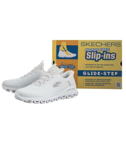 Skechers Glide Step Noxus Slip-Ins White 233010/WHT (SK253-a) sportiniai bateliai