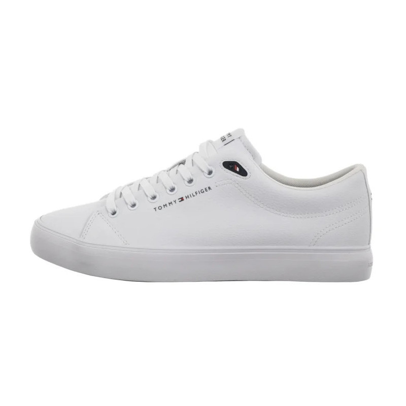 Tommy Hilfiger TH Hi Vulc Core Low Lth II Ess White FM0FM05511 YBS (TH1346-a) sports shoes