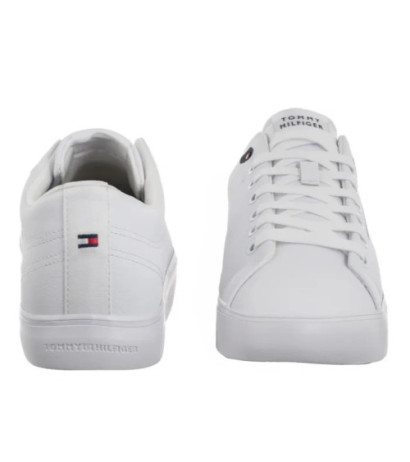 Tommy Hilfiger TH Hi Vulc Core Low Lth II Ess White FM0FM05511 YBS (TH1346-a) sporta apavi