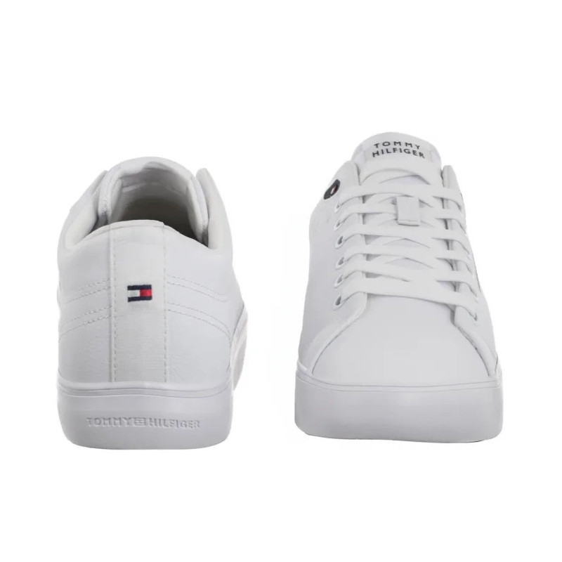 Tommy Hilfiger TH Hi Vulc Core Low Lth II Ess White FM0FM05511 YBS (TH1346-a) sporta apavi