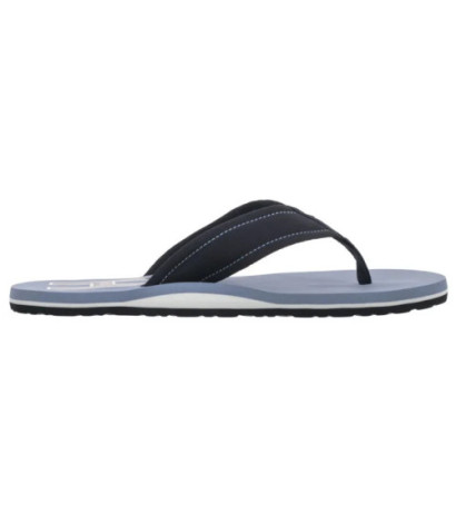 Tommy Hilfiger Hilfiger H Padded Beach Sandal Brisk Blue FM0FM05536 C2B (TH1348-a) apavi