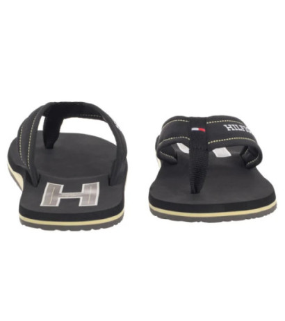 Tommy Hilfiger Hilfiger H Padded Beach Sandal Black FM0FM05536 BDS (TH1348-b) apavi