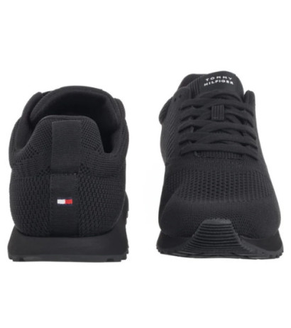 Tommy Hilfiger New Runner Eva Corpo Knit Black FM0FM05648 BDS (TH1351-a) sports shoes