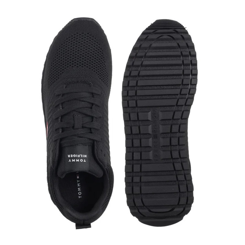 Tommy Hilfiger New Runner Eva Corpo Knit Black FM0FM05648 BDS (TH1351-a) sportiniai bateliai