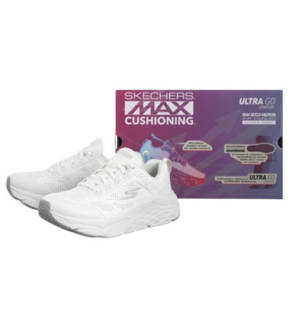 Skechers Max Cushioning Elite Step-Up White/Silver 128044/WSL (SK255-a) sporta apavi