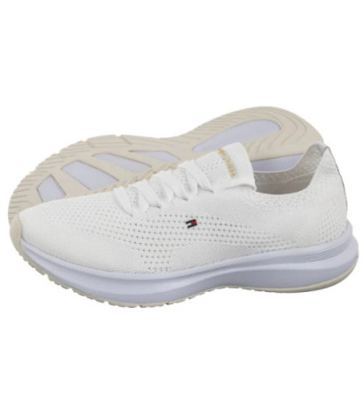 Tommy Hilfiger TH Knit Runner White FW0FW08813 YBR (TH1347-a) sportiniai bateliai