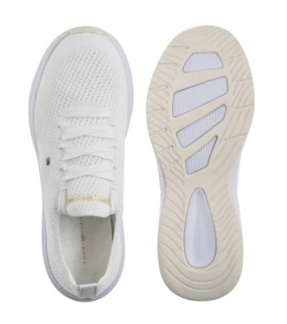Tommy Hilfiger TH Knit Runner White FW0FW08813 YBR (TH1347-a) sports Shoes