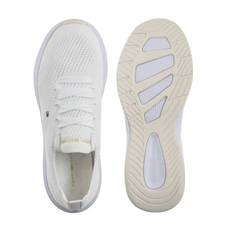 Tommy Hilfiger TH Knit Runner White FW0FW08813 YBR (TH1347-a) sportiniai bateliai
