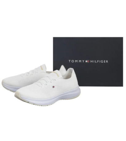Tommy Hilfiger TH Knit Runner White FW0FW08813 YBR (TH1347-a) spordijalatsid