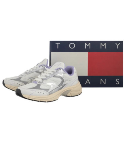 Tommy Hilfiger Archive'25 Ecru/Pale Amethyst EN0EN02809 02R (TH1352-a) sportiniai bateliai