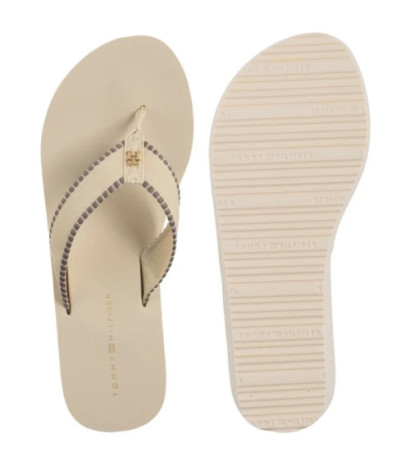 Tommy Hilfiger Wedge Beach Sandal Muslin FW0FW08738 ACJ (TH1353-a) kingad