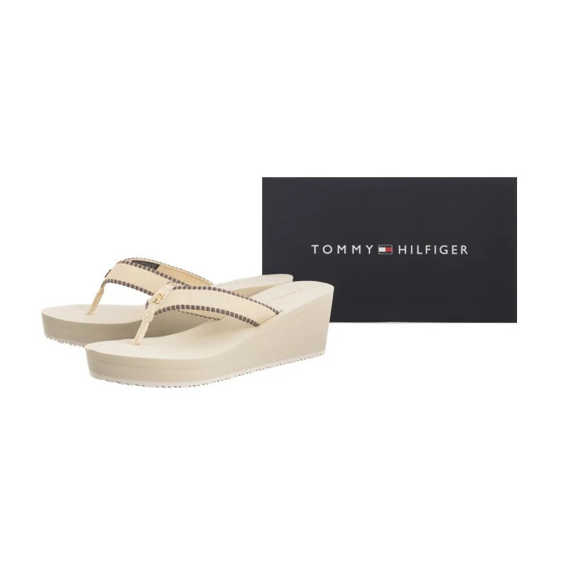 Tommy Hilfiger Wedge Beach Sandal Muslin FW0FW08738 ACJ (TH1353-a) kingad