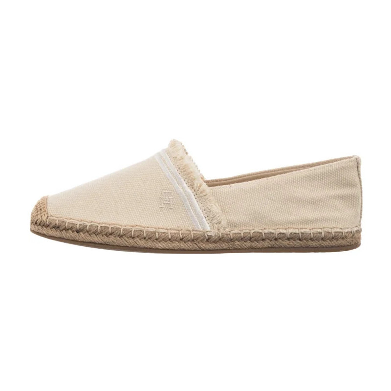 Tommy Hilfiger Fringe Canvas Closed Espadrille Muslin FW0FW08881 ACJ (TH1356-a) kingad