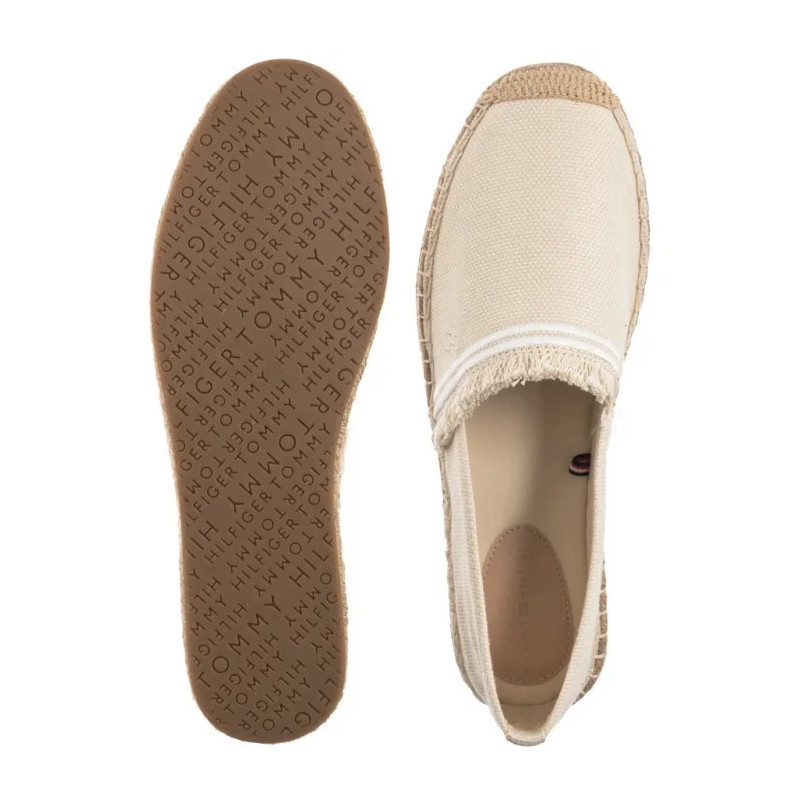 Tommy Hilfiger Fringe Canvas Closed Espadrille Muslin FW0FW08881 ACJ (TH1356-a) sportiniai bateliai