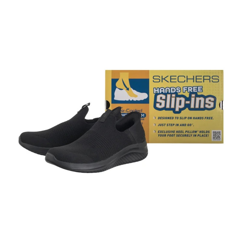 Skechers Ultra Flex 3.0 Smooth Step Slip-Ins Black 403844L/B (SK256-a) sporta apavi