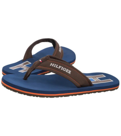 Tommy Hilfiger Hilfiger H Padded Beach Sandal Legacy Brown FM0FM05536 GV0 (TH1348-c) batai