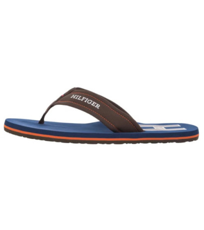 Tommy Hilfiger Hilfiger H Padded Beach Sandal Legacy Brown FM0FM05536 GV0 (TH1348-c) batai