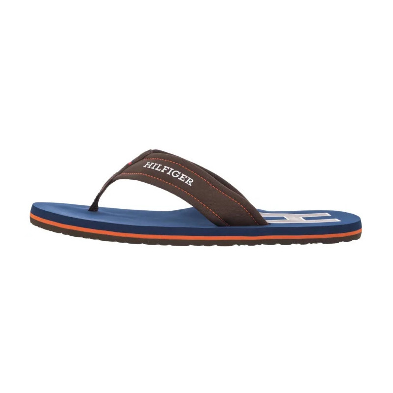 Tommy Hilfiger Hilfiger H Padded Beach Sandal Legacy Brown FM0FM05536 GV0 (TH1348-c) batai