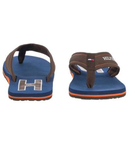 Tommy Hilfiger Hilfiger H Padded Beach Sandal Legacy Brown FM0FM05536 GV0 (TH1348-c) batai