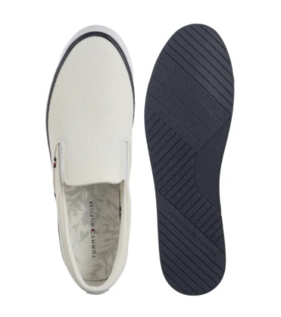 Tommy Hilfiger TH Hi Vulc Core Low II Slipon White FM0FM005514 YBS (TH1362-a) tossud