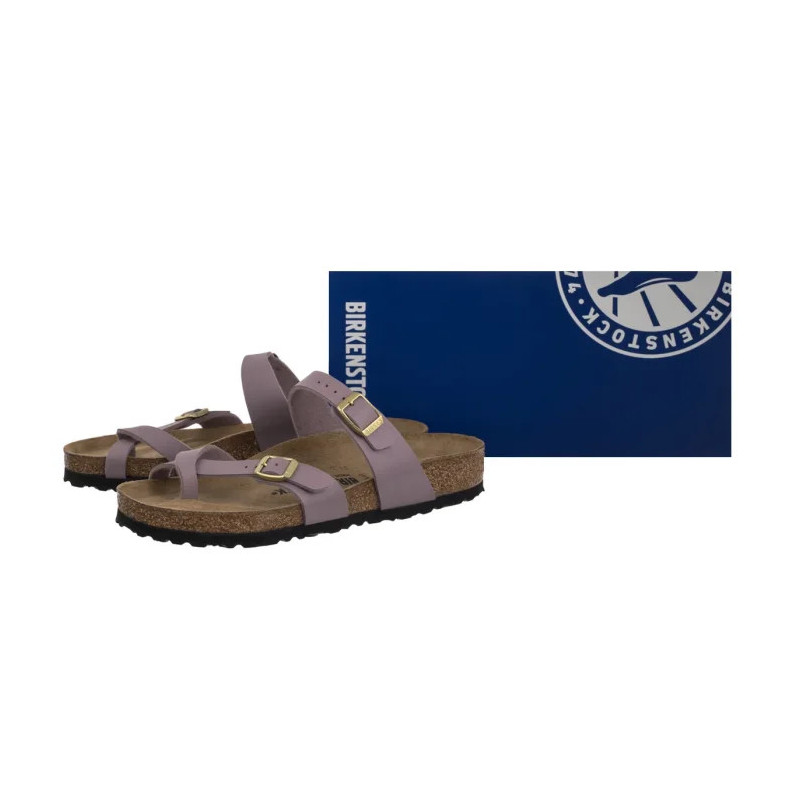 Birkenstock Mayari Nubuck Faded Purple 1030341 (BK83-d) flip flops