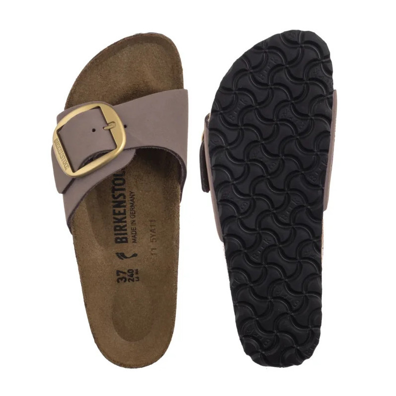 Birkenstock Madrid Big Buckle Faded Purple 1030517 (BK170-l) Women's Shoes/Flip Flops