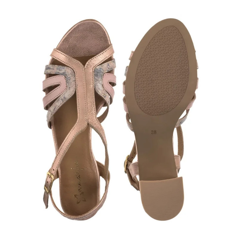 Maciejka Różowe 06948-39/00-1 (MA1398-c) kurpes