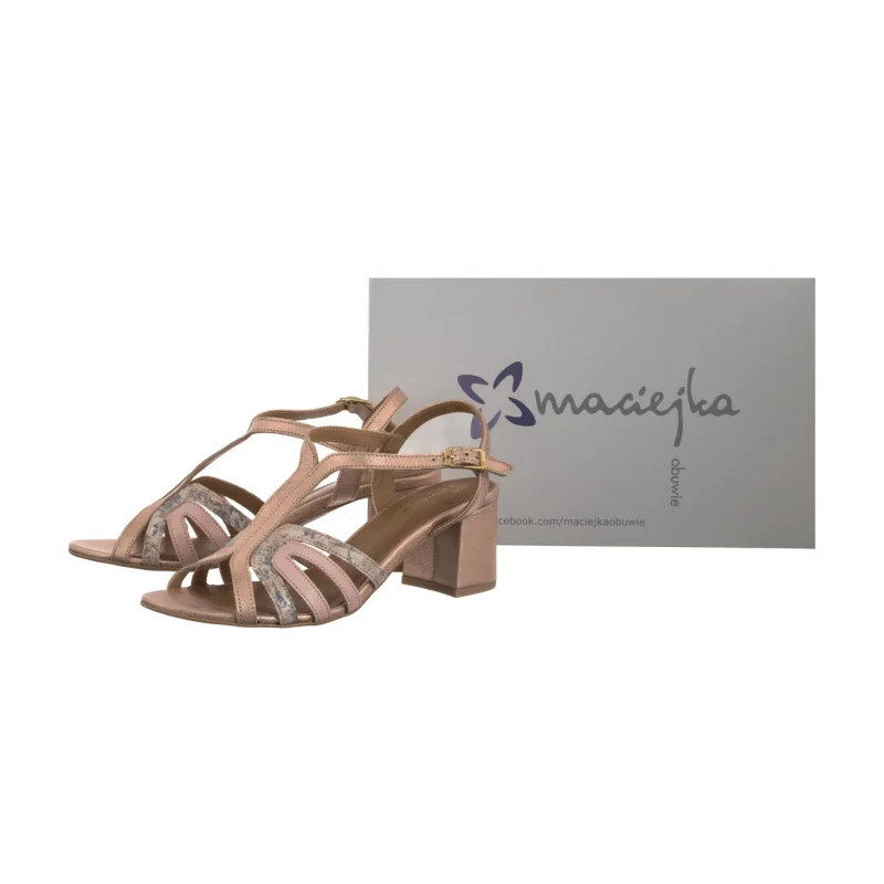 Maciejka Różowe 06948-39/00-1 (MA1398-c) kurpes