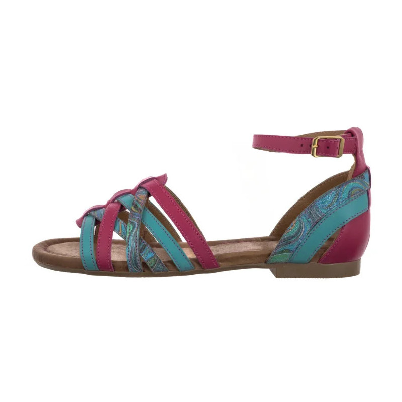 Maciejka Różowe/Niebieskie 06974-39/00-1 (MA1401-a) sandalai