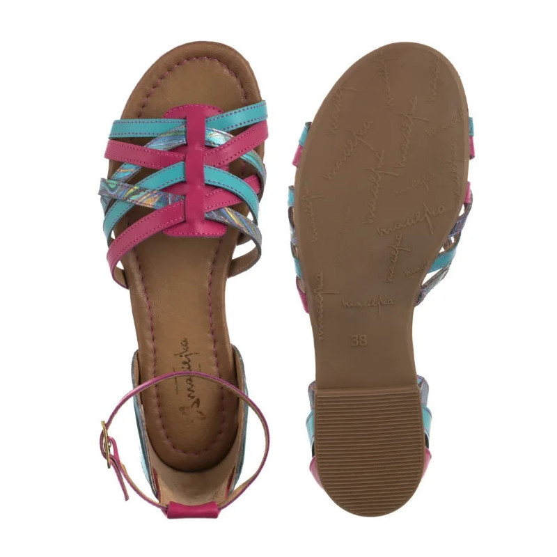 Maciejka Różowe/Niebieskie 06974-39/00-1 (MA1401-a) sandalai