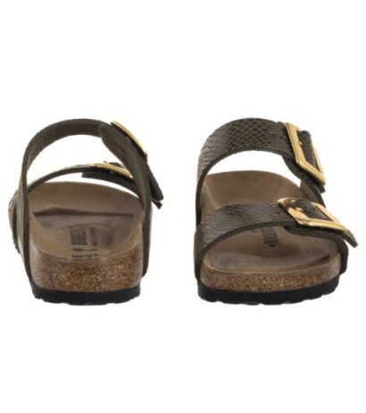 Birkenstock Sydney Cushion Buckle SYN Shiny Snake Sage 1030888 (BK314-b) Sieviešu apavi/Flip Flops